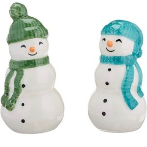 Snowman salt & pepper
